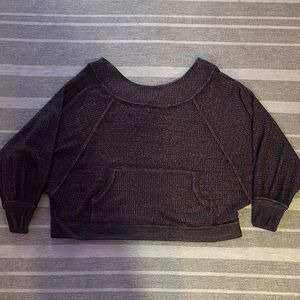 We The Free Maroon Top